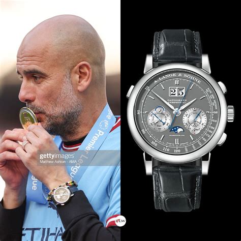 pep guardiola watches